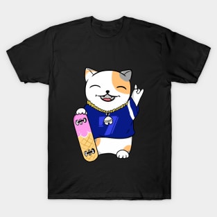 lucky skateboarding T-Shirt